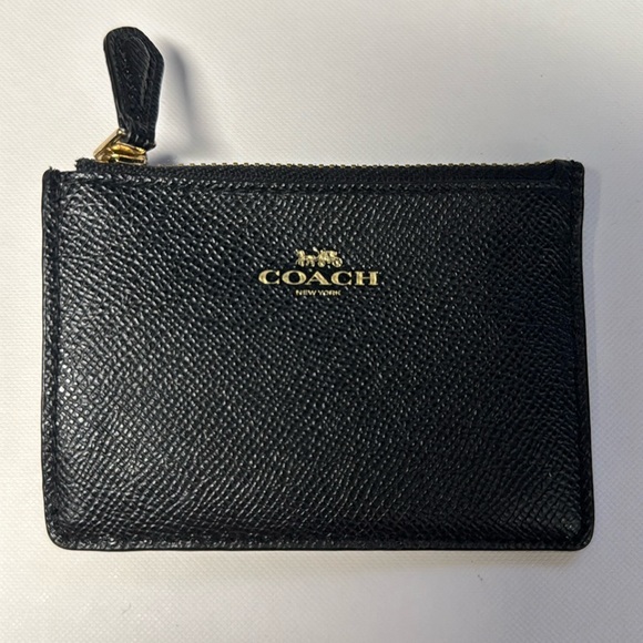Coach Black coin key pouch - Picture 1 of 3